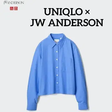 [ 새상품 ] UNIQLO JW ANDERSON 옥스퍼드 셔츠 블루