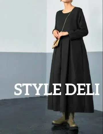 STYLE DELI 턱 원피스 롱 기장 루즈핏 체형 커버