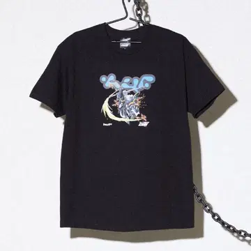 미사용 새상품 HUF x 건담W 건담 데스사이즈 T셔츠