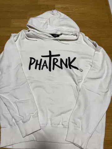 PHATRNK 화이트 후드티 XL