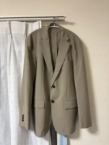 GU 워셔블 테일러드 자켓 BEIGE