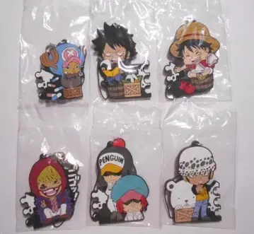 원피스 히스토리 오브 로 러버 스트랩 6세트