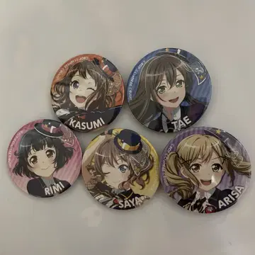 뱅드림 Poppin'Party 캔뱃지 BanG Dream!