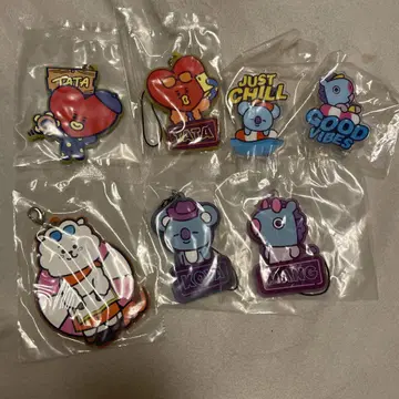 BT21 아크릴 키링 7개 세트