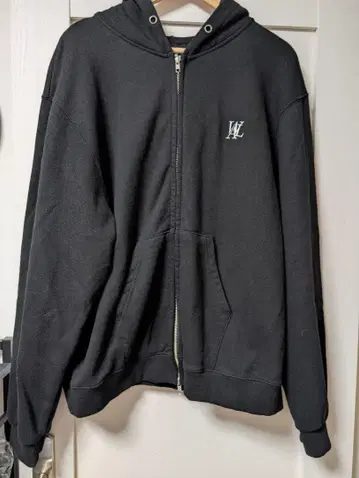 WOOALONG 지퍼 후드티 L