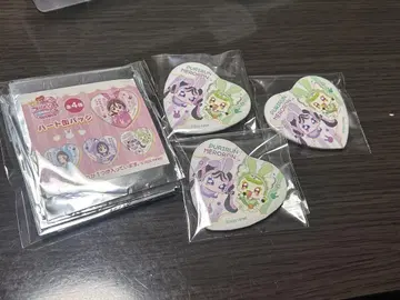 T 조이 극장 프리룬&메로론 캔뱃지 3개