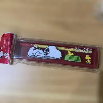 쇼와 레트로 SNOOPY 플라스틱 필통