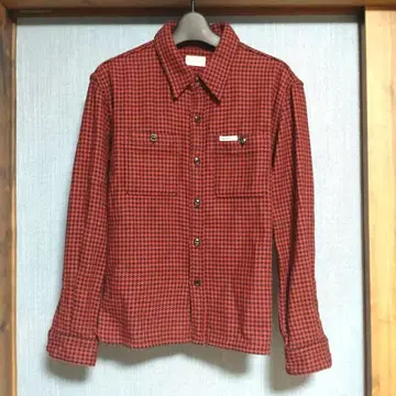 플랫 헤드 플란넬 셔츠 하운드투스 체크 셔츠