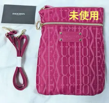 FAUCHON 자카드 사코슈 핑크 미사용