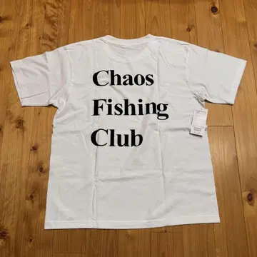 미사용 M 사이즈 Chaos Fishing Club OG LOGO TEE