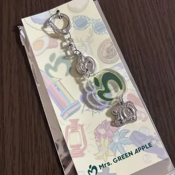 미세스 그린애플 랜덤 참 키링 A 로고