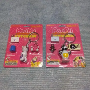 포스트펫 키링 2개