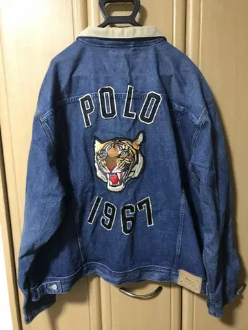 Polo 데님 자켓 호랑이 자수 1967년 모델