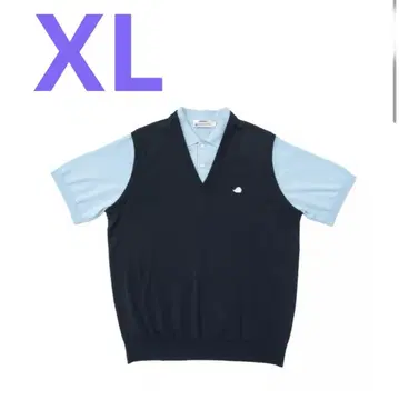 CLUBHAUS 페이크 레이어드 베스트 + 폴로 '25 XL