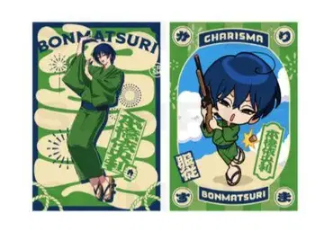 카리스마 축 4주년 카리스마 범축제 엽서 미니 아크릴 스탠드 세트