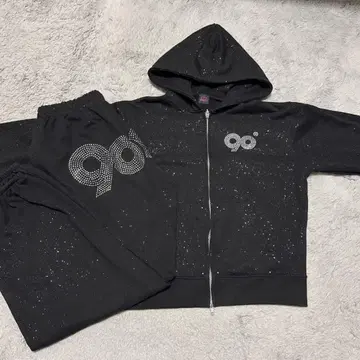 90 Logo Glitter Light sweat