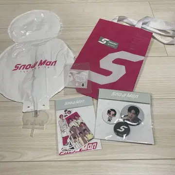 Snow Man 서울 팝업 굿즈 세트