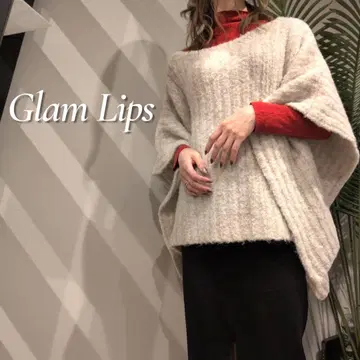 Glam Lips 모코모코 판초 풀오버