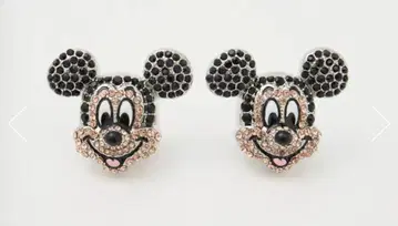 새상품 MICKEY / 미키 글리터 페이스 귀찌