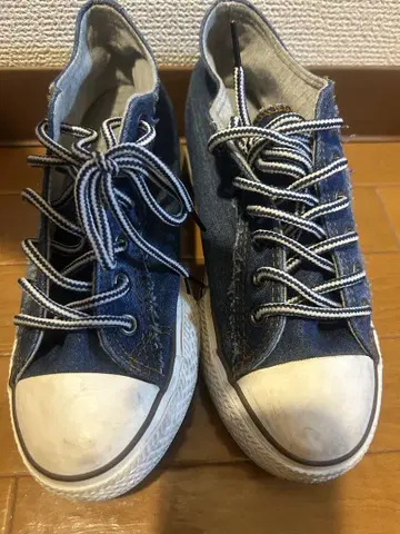 데님 패치워크 스니커즈 23.5cm