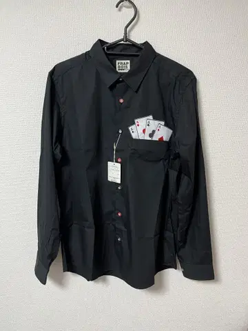FRABOIS half 카드놀이 와펜 긴팔 셔츠 2