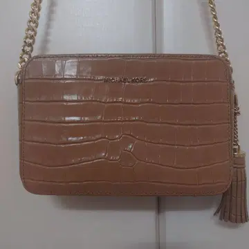 MICHAEL KORS 브라운 숄더백