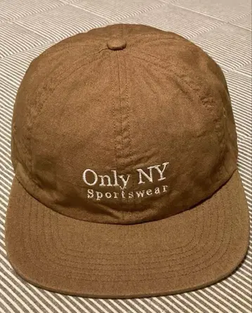 ONLY NY 온리 뉴욕 USA제 캡 브라운 계열