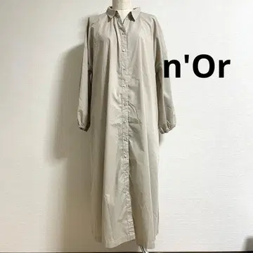 [ 새상품급 ] 누아르 n'Or 셔츠 원피스 롱
