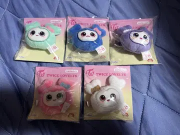 트와이스 러블리즈 GiGO 봉제 인형 헤어 클립 5개 묶음 판매
