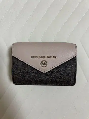 MICHAEL KORS 3단 폴더형 지갑 핑크/블랙