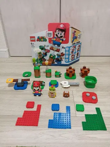 레고 LEGO 슈퍼 마리오 모험의 시작 스타터 세트 깃발 없음