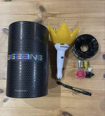 BIGBANG 응원봉 왕관형 한국 버전 3 반지 은색 테이프