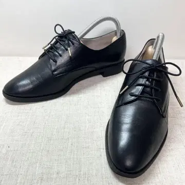 새상품급 긴자 카네마츠 레이스업 슈즈 천연 가죽 23.5cm