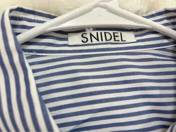 SNIDEL 스트라이프 긴팔 셔츠 F 택 포함 새상품