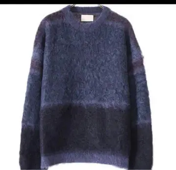 [ YOKE ] Rothko Border Crew Neck