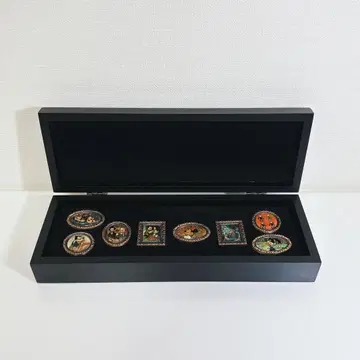 도쿄디즈니씨 20주년 기념 디즈니 아트 핀 배지 세트