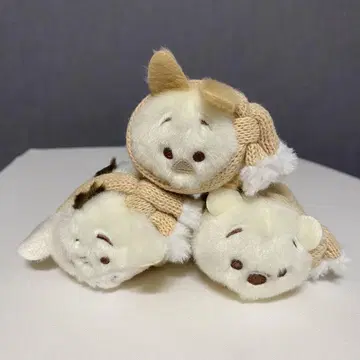 디즈니 썸썸 봉제 인형 푸우, 피글렛, 이요르 세트