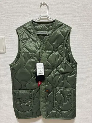 Alpha industries 다운 베스트 미사용