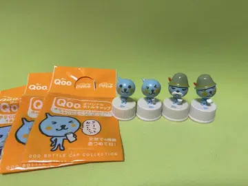 Qoo 병뚜껑 컬렉션 4개 세트