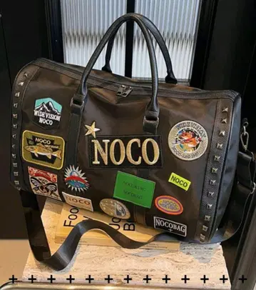 NOCO 보스턴 백 패치 포함 블랙