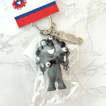 오사카 간사이 박람회 얍얍 입체 마스코트 키링 블랙 얍얍 PVC