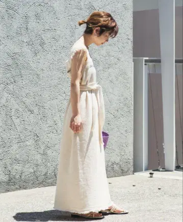 gathering Wave Dress 원피스
