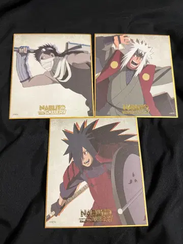 NARUTO THE GALLERY 색지 우치하 마다라 재불참 지라이야