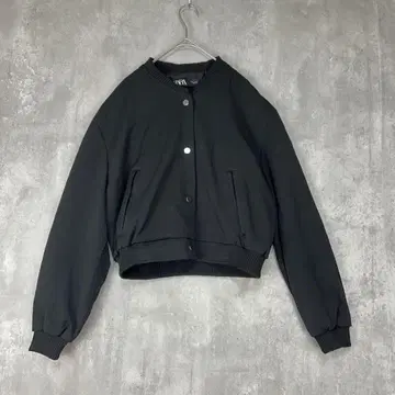 새상품급 자라 ZARA 블루종 아우터 점퍼 블랙 겨울