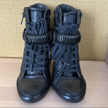 ASH 숏부츠 23cm 블랙