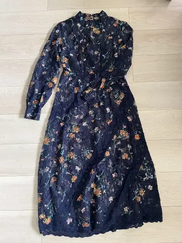 ETRE TOKYO 홀리데이 블루 드레스