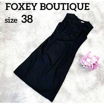 [ 새상품급 ] FOXEYBOUTIQUE 원피스 포멀 블랙 38