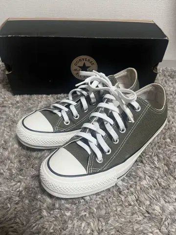 새상품급 스테디셀러 컨버스 올스타 카키! 25cm