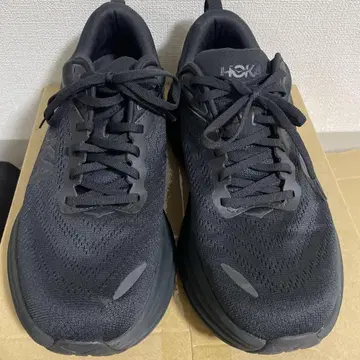 HOKA 본다이 8 와이드 러닝화 블랙
