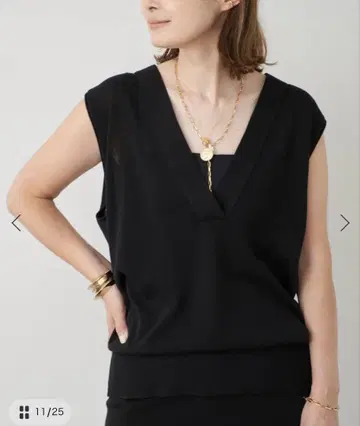 Deuxieme classe / shake code V넥 베스트